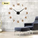 Load image into Gallery viewer, 3D DIY Acrylic Mirror Home Decoration Wall Stickers Clock