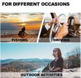 Load image into Gallery viewer, Photochromic Sunglasses with Polarized Lens for Outdoor 100% UV Protection, Anti Glare, Reduce Eye Fatigue
