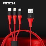 Load image into Gallery viewer, 3 IN 1 Durable USB Fast Charging Cable
