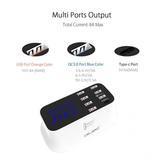 Load image into Gallery viewer, LED Display Multiple USB Charger with Smart Charging Technology
