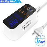 Load image into Gallery viewer, LED Display Multiple USB Charger with Smart Charging Technology
